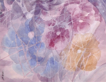 Untitled, Painting by Jeff Mistri, Watercolour on Paper, 8.5 X 10.75 inches